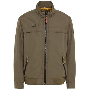 camel active Lichte herenblouse van gerecycled polyester, bruin, 54