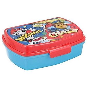 2657; rechthoekig, meerkleurig, Paw Patrol; Paw Patrol; product van kunststof, BPA-vrij; binnenafmetingen 16,5 x 11,5 x 5,5 cm