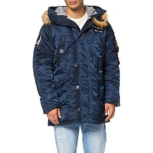 ALPHA INDUSTRIES Heren jas, Blauw, M