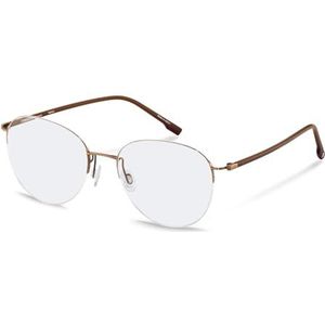 Rodenstock R7140 Recept brilmonturen - Bruin - Unisex, bruin, 52
