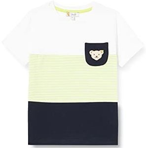 Steiff T-shirt voor jongens, wit (bright white), 92 cm