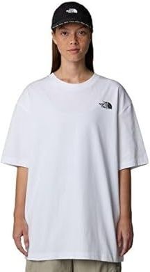 The North Face - White Logo Front - T-shirt - Wit - 100% Katoen