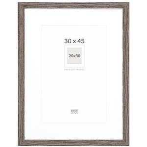 Deknudt Frames S66KH3P1_30,0x45,0 fotolijst, hout, 30 x 45 cm, 20 x 30 cm, grijs