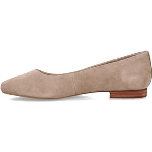 TOMS Briella Ballet Flat voor dames, Dune Suede, 41 EU