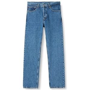 Dr. Denim Dash Jeans voor heren, Blauwe Gaai Mid Retro, 30W / 30L