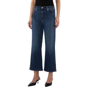 7 For All Mankind Cropped Alexa Andover, blauw (mid blue), 25W