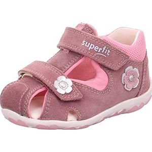 Superfit Fanni Babysandalen voor meisjes, Lila Roze 8500, 21 EU