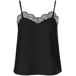 PIECES Dames Pctiffany Strap Lace Noos Bc Top, zwart, XS