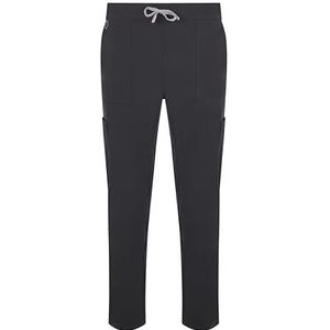 VELILLA 533020S - Atlas PureStretch pyjamabroek, recht, uniseks, donkergrijs, maat L, Donkergrijs, L