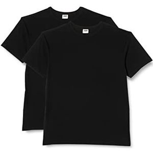 Urban Classics Heren T-shirt, zwart + zwart., L