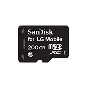 SanDisk 200 GB microSDXC voor LG Mobile