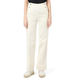 United Colors of Benetton Broeken voor dames, Wit, 32 NL