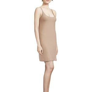 Chantelle Soft Stretch onderjurk, onzichtbaar ondergoed voor dames, Nude, M