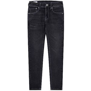 Pepe Jeans Jongen Finly Jeans, Zwart (Denim-xr5), 18 Jaren