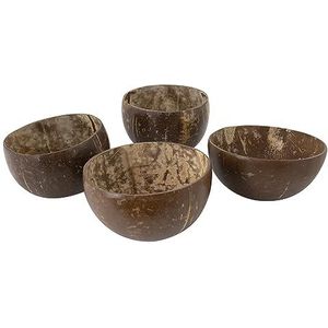 Cosy & Trendy Coconut Bowl Set4 Bruin 20-25cl