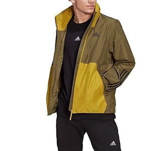 Adidas - Basic 3 Stripes - Jas - Zwart - Waterdicht 100% Gerecycled Polyester