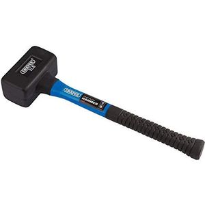 Draper 74320 Deadblow rubberen hamers (hamer) met glasvezelassen (2 lbs/900G/32 oz), blauw