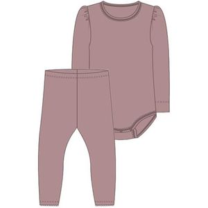 Name it baby Dames Nbfnigella Ls Slim Body/Legging Set, Woodrose, Numeric_74, Woorose, numeric_74