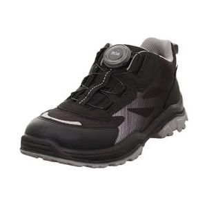 Superfit Jupiter Gore-Tex sneakers, zwart/lichtgrijs 0010, 32 EU breed, Zwart lichtgrijs 0010, 32 EU Breed