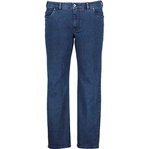 EUREX by BRAX Heren Regular Fit Jeans Broek Style Luke Stretch Katoen, blauw stone, 47W x 34L