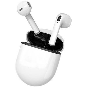 TWS-hoofdtelefoon met ruisonderdrukking, bluetooth-verbinding, lange batterijduur, ideaal voor oproepen en luisteren naar muziek.