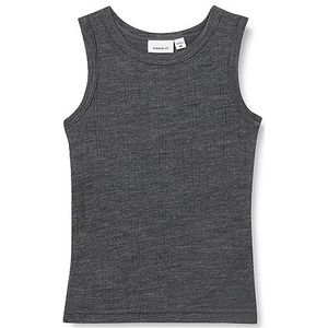Bestseller A/S Baby-jongens NMMWANG Wool Needle Tank TOP XXIII shirt met lange mouwen, Iron Gate, 86, iron gate, 86 cm