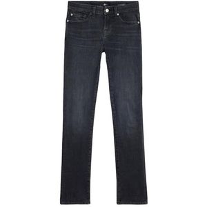 7 For All Mankind - Low Skinny - Jeans - Zwart