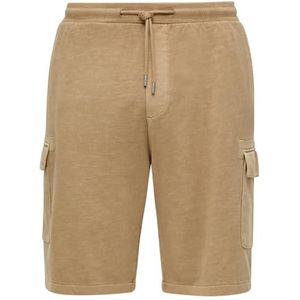 s.Oliver RED LABEL - Sweatshorts - Effen - Katoen - Cargozakken