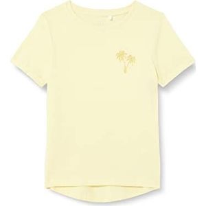 NAME IT T-shirt voor meisjes, Double Cream, 116 cm