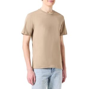 Replay Basics Crew Neck T-shirt voor heren, van katoen, 829 Turtledove, XS