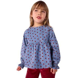 Petit Bateau Catherine Dagkleding voor meisjes, Adriatisch/Multico, 12 jaar, Adriatische Zee/Multico, 12 jaar