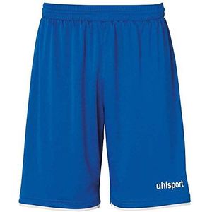 uhlsport Club Shorts voor Heren, Blauw/Wit, M