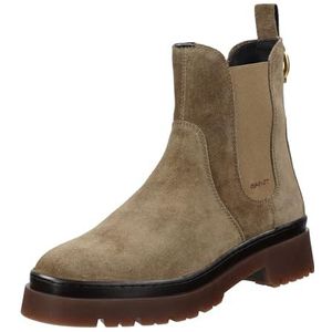 GANT - Chelsea Boots - Bruin - Leer - Middelhoge Hak