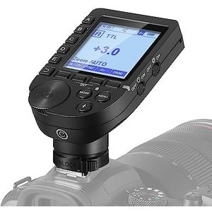 NEEWER Verbeterde QPRO-C TTL draadloze flitstrigger compatibel met Canon 1/8000s HSS groot scherm schuin ontwerp 5 groep 9 aanpasbare functies voor Q4 Q3 Z2 Z1 Z760 NW760 S101-300W PRO/400W PRO