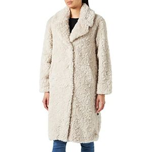 Freaky Nation Dames Lea Teddy-FN kunstbont jas, sneeuwroos, S