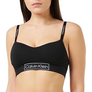 CALVIN KLEIN UNDERWEAR Niet-voorgevormde Bh Top met Logo Zwart