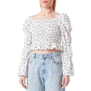 tuffgirl Dames Longsleeve, wolwit, S