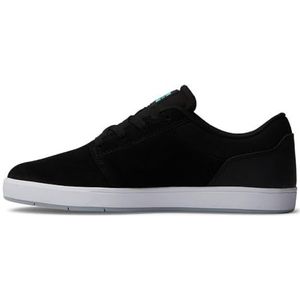 DC Shoes Crisis 2 Sneakers voor heren, zwart/groen, 40,5 EU, Zwart Zwart Groen, 40.5 EU