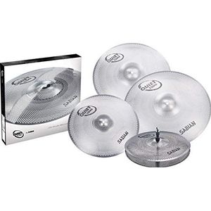 SABIAN Bekken Oefenset Quiet Tone QTPC504