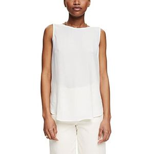 edc by ESPRIT Damesblouse, 110, gebroken wit., XXL