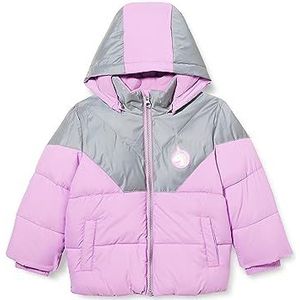 NAME IT Baby-meisje NMFMAREN buffer Jacket Reflective bufferjas, Violet Tulle, 80, Violet Tulle, 80 cm