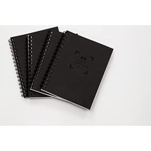 Livescribe A5 Spiral Smart Ruled Notebook Echo 2 en Symphony Smartpens (4-Pack), Zwart (ANX-00003)