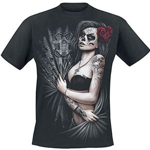 Spiral - Dead Love - T-Shirt Zwart, Zwart, M