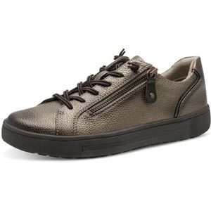Jana Laced Vegan sneakers voor dames, brons, 36 EU, Brons, 36 EU