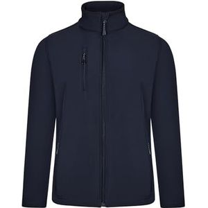 Mukua Richmond Unisex Soft Shell Jacket, Deep Navy, maat XL, Diep marine, XL