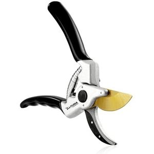 Snoeischaar met 1 hand, model T113, bypass-snit voor precisiewerk, robuust en zeer licht, gereedschap voor intensief gebruik, van gesmeed titanium. Altuna