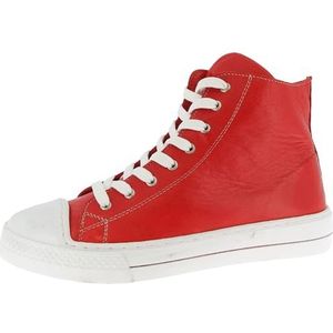 Andrea Conti sneakers voor dames 0067110, grootte:39, kleur:Rood