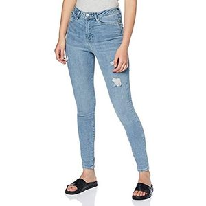 Vero Moda dames VMSOPHIA HR SKINNY DESTR J AM314 jeans, blauw, XL