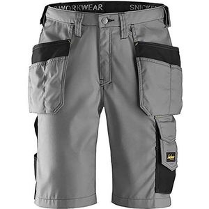 Snickers 30231804044 Rip-Stop ambachtelijke shorts met holster zakje maat 44 Grijs