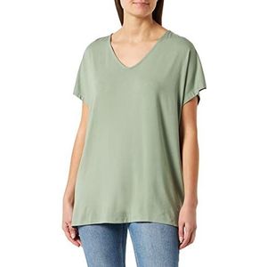 Cross Jeans Dames 55892 T-shirt, Green Tea, Normal, green tea, S